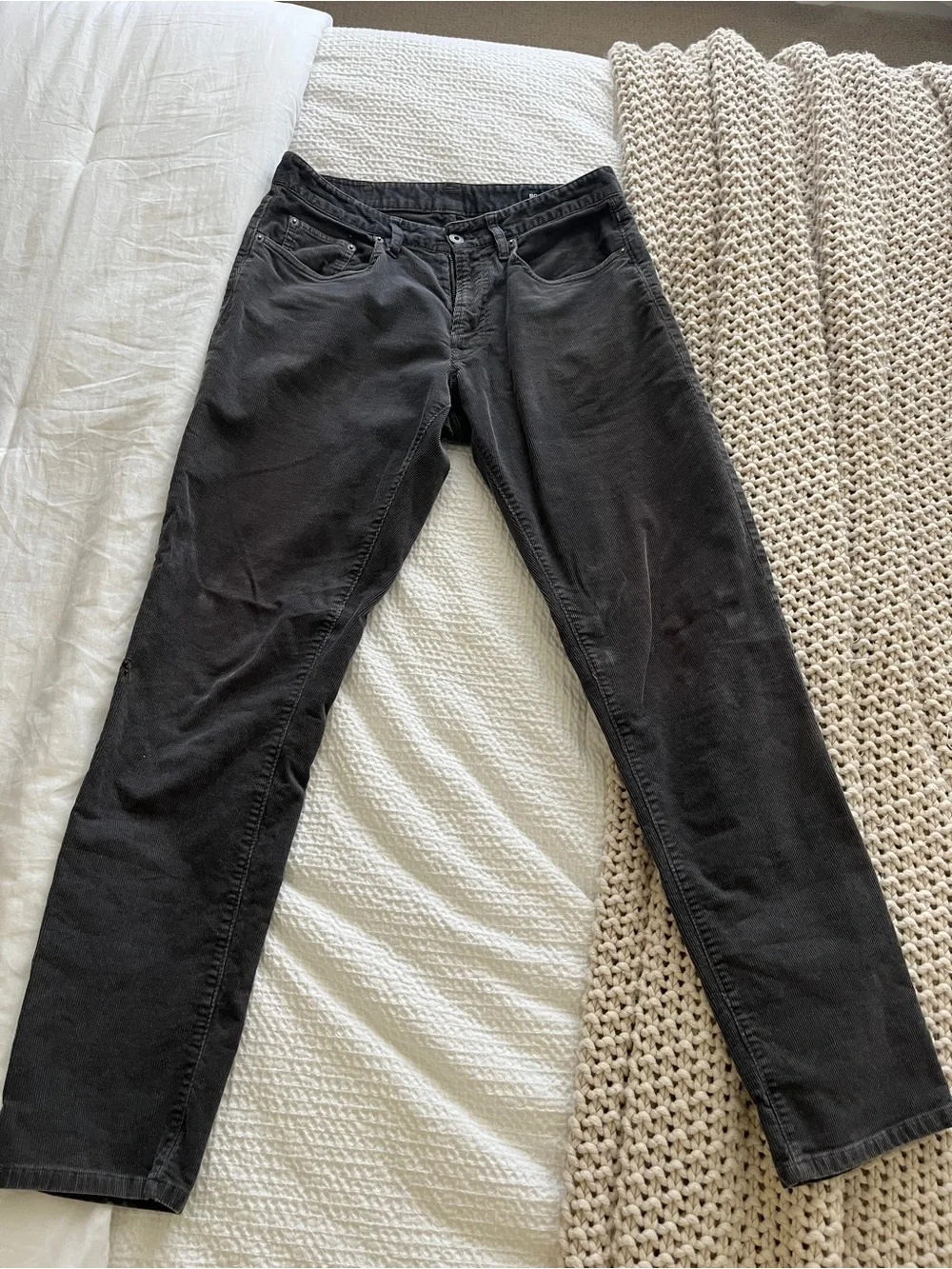 Bonobos Men's Gray Corduroy Pants - 30/32